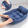 3-in-1 Cozy Boho Cushion Dog Mattress Bed - Image 11