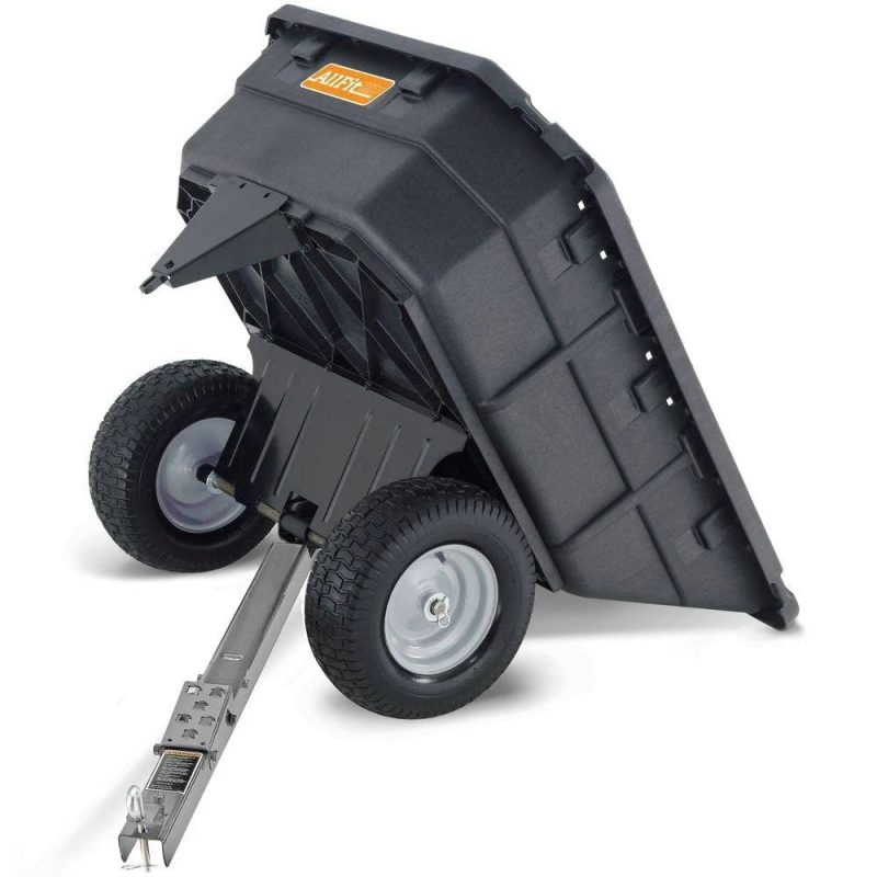 AllFitHD 12.5 Cu. ft. 1000 lb. Capacity Poly Swivel Dump Cart - MadeInUSA - Image 2