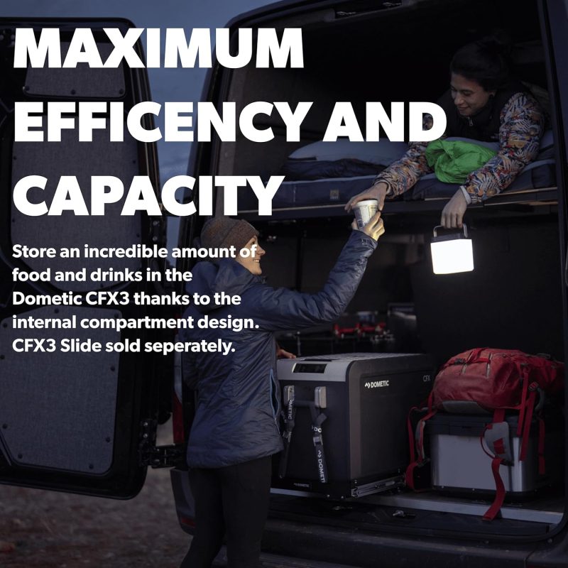 Dometic CFX3 100-Liter Portable Refrigerator and Freezer, Powered by AC/DC or Solar - Image 5