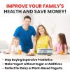 Ultimate Probiotic Yogurt Maker   Make Trillions of Live Probiotics with Adjustable Temperature   Time Control   Get  Gut Health   LIFETIME WARRANTY   Perfect Kitchen Gifts for Women   Men - 图片 4