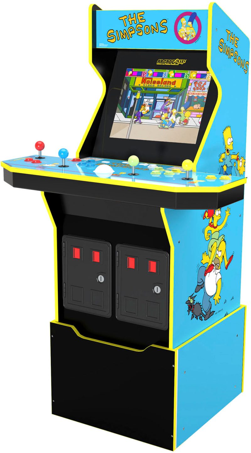 Arcade1Up – The Simpsons 30th Edition Arcade with Stool and Tin – Multi - Image 2