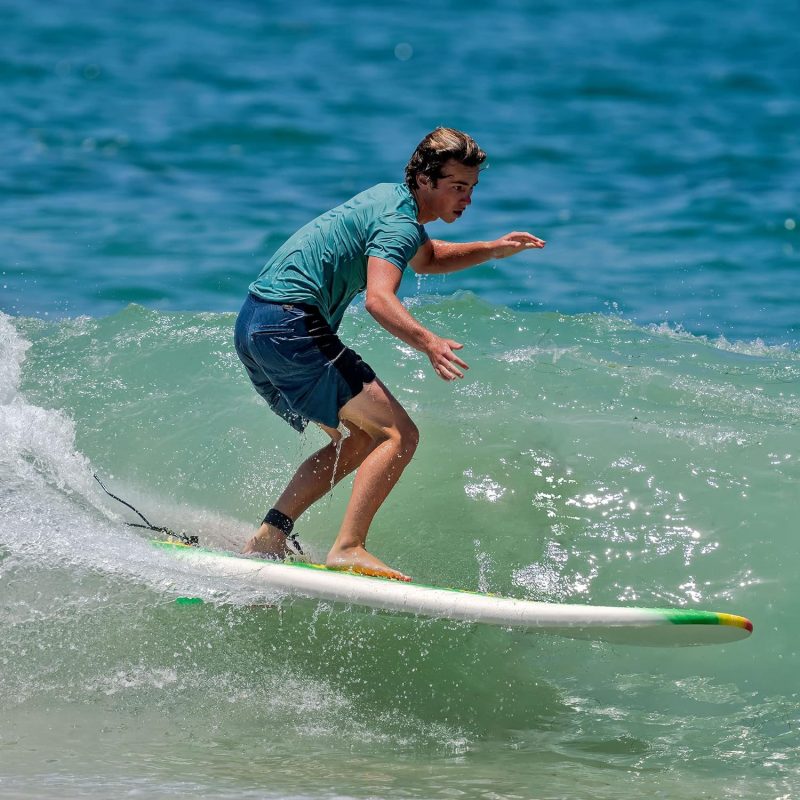 Classic Soft Top Foam 8ft Surfboard - 图片 13