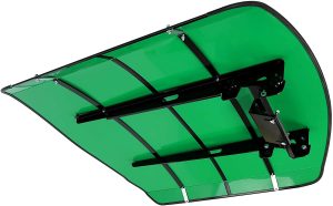 HECASA Green Tractor Canopy Compatible with All ROPS 48′′ X 52′′ Equipped Tractors with a 2′′ x 2′′ or 2′′ x 3′′ ROPS (Will Add About 4” to The Height of The Tractor)
