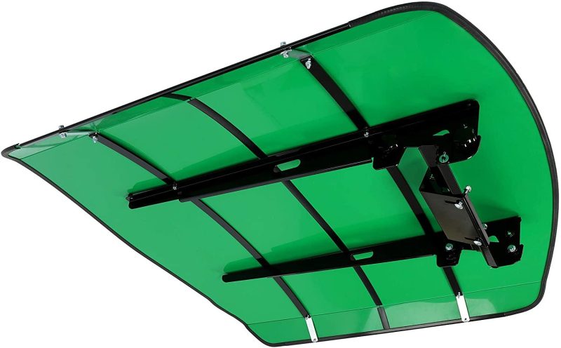 HECASA Green Tractor Canopy Compatible with All ROPS 48′′ X 52′′ Equipped Tractors with a 2′′ x 2′′ or 2′′ x 3′′ ROPS (Will Add About 4” to The Height of The Tractor)