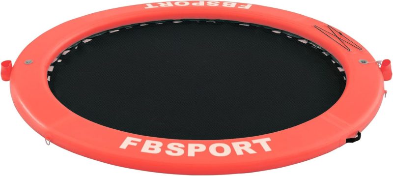 Inflatable Dock Floating Platform, 8ft Inflatable Water Hammock Floating Deck for Lake W/Cupholder, Round Floating Ring Float Ring, Pool Float Raft Lounger Island Platform Pad - 图片 23