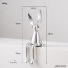 Abstract Bookshelf Rabbit Decor - Image 13