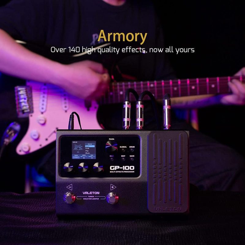 GP-200 Multi-Effects Guitar/Bass Pedal with Expression, FX Loop, MIDI, Amp Modeling, IR Cab Simulation, Stereo, USB Interface - Image 23