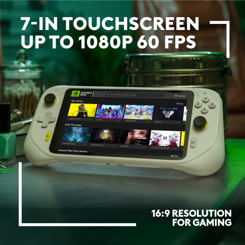 Logitech – G CLOUD Gaming Handheld Console – White - Image 4