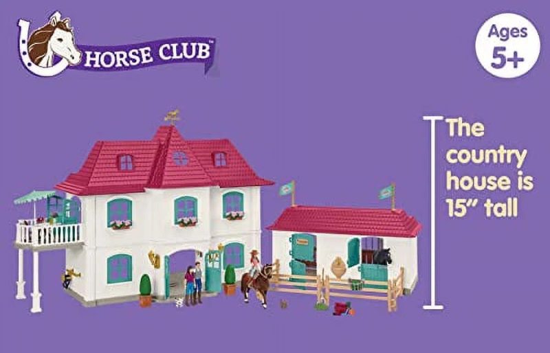 Schleich – Horse Club: Lakeside Country House & Stable with Accessories, 192 Pcs - Image 4