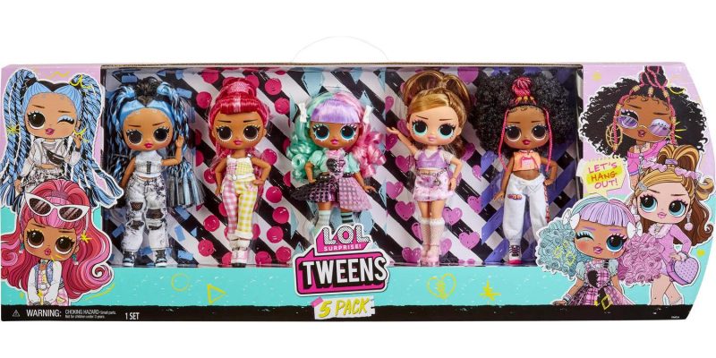 L.O.L Surprise! Tweens Series 1&2 5 Pack – 70+ Surprises with 5 Exclusive Dolls - Image 2
