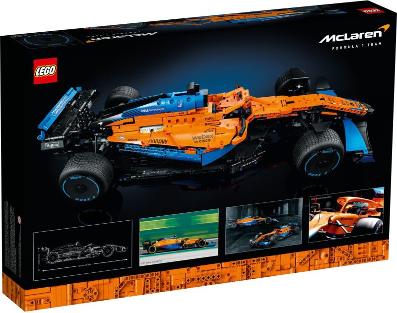 LEGO – Technic McLaren Formula 1 Race Car 42141 Model Building Kit (1,432 Pieces) - Image 4