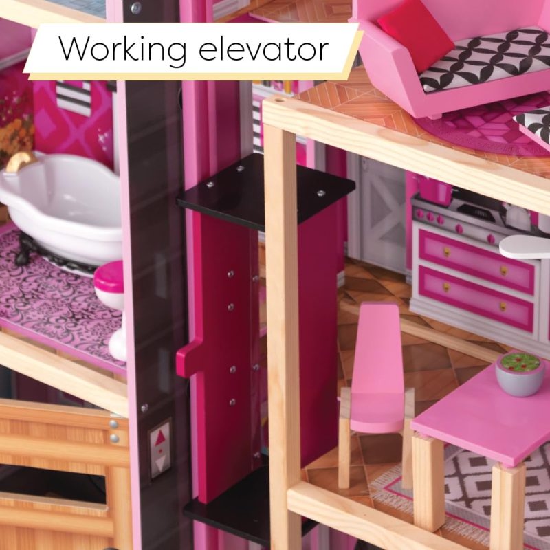 KidKraft 65949 Shimmer Mansion Dollhouse - Image 5