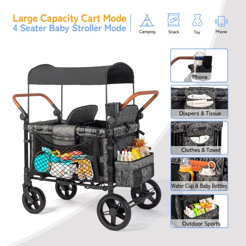 JOYMOR Stroller Seating UV Protection WS1GC4SD - 图片 4