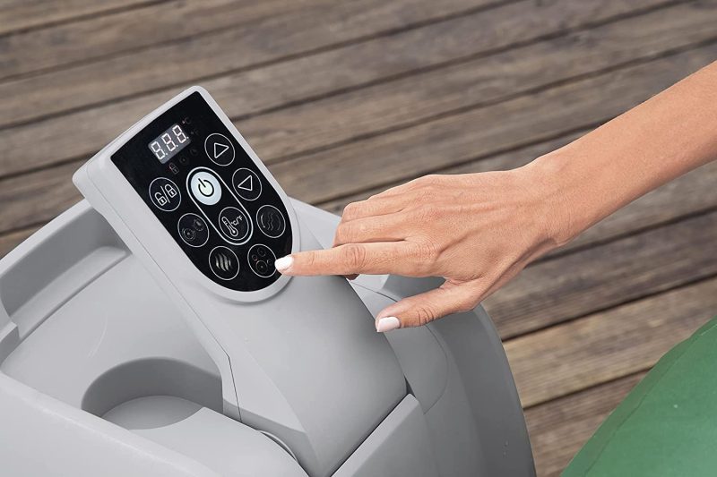 Coleman SaluSpa Tahiti Inflatable Hot Tub Spa, 2-4 Person AirJet Spa – Hot Tub - 图片 26