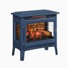 Duraflame 3D 24 W x 23.4 H x 12.9 D 34.1lb Infrared Electric Fireplace Stove - Cream - Image 5
