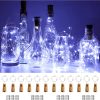 10-Pack Wine Bottle Fairy Led String Lights With Cork - Image 6