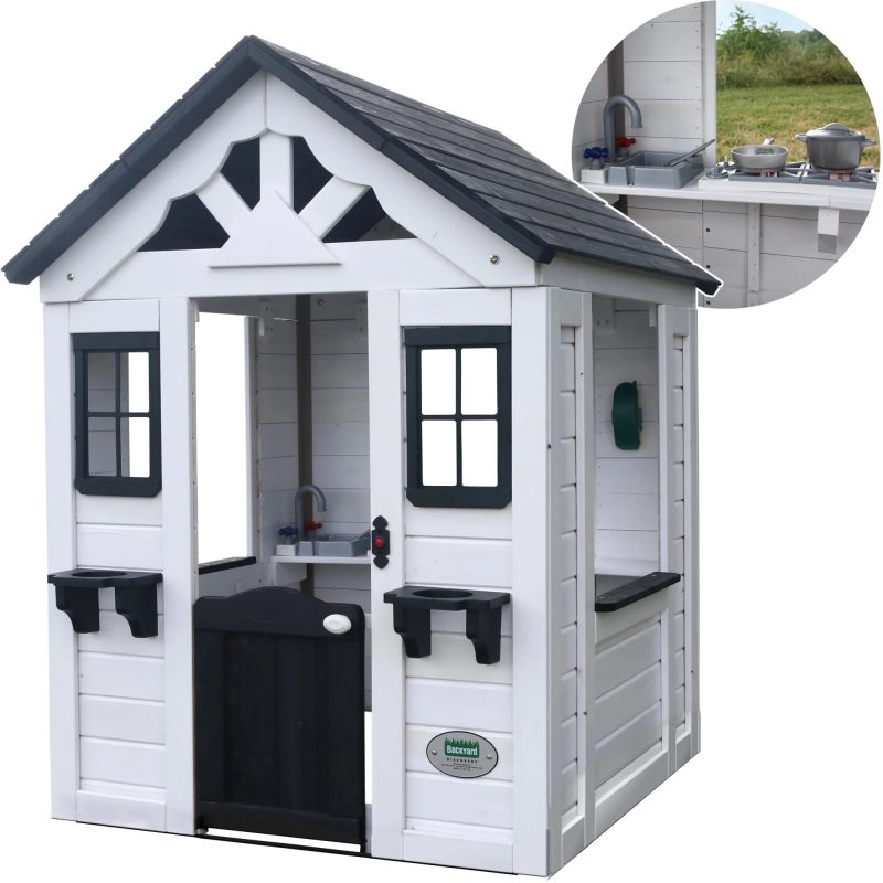 Backyard Discovery Sweetwater Playhouse – White - Image 2