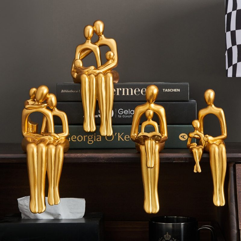Abstract Golden Family - Image 2
