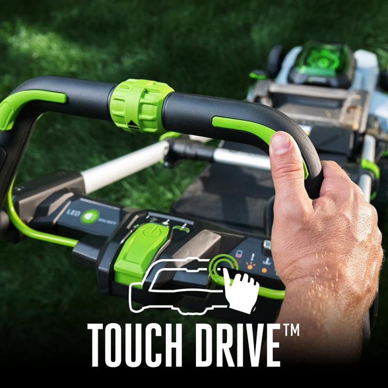 EGO Power+ LM2102SP-A 21-Inch 56-Volt Lithium-ion Self-Propelled Cordless Lawn Mower (2) 4.0Ah Battery and Rapid Charger Included - Image 3