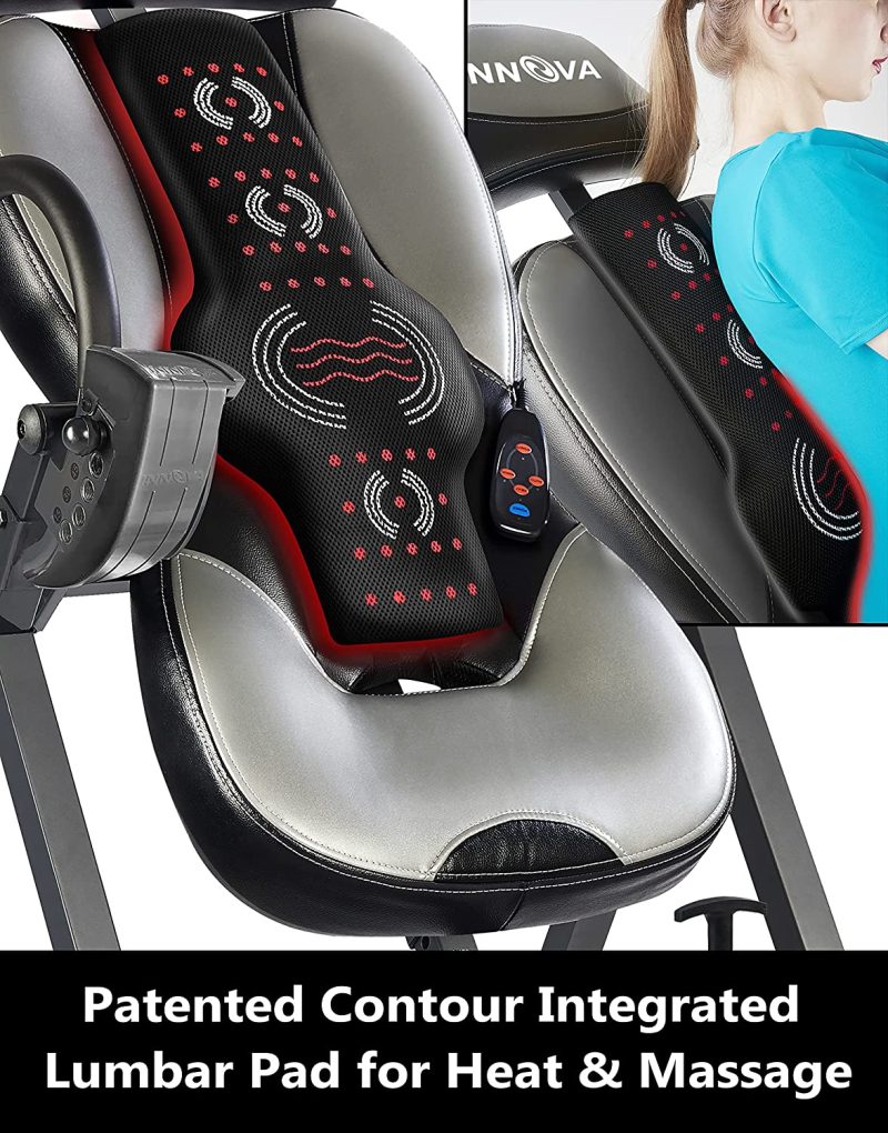 INNOVA HEALTH AND FITNESS ITM5900 Advanced Heat and Massage Inversion Table sgtnighsdesigns - 图片 3