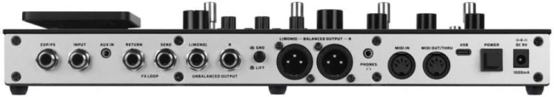 GP-200 Multi-Effects Guitar/Bass Pedal with Expression, FX Loop, MIDI, Amp Modeling, IR Cab Simulation, Stereo, USB Interface - Image 15