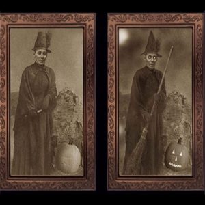 3D Halloween Face Changing Ghost Portrait