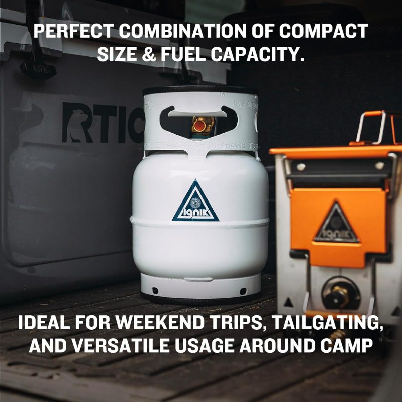 Gas Growler Standard 5lb + FireCan Fire Pit - Image 5