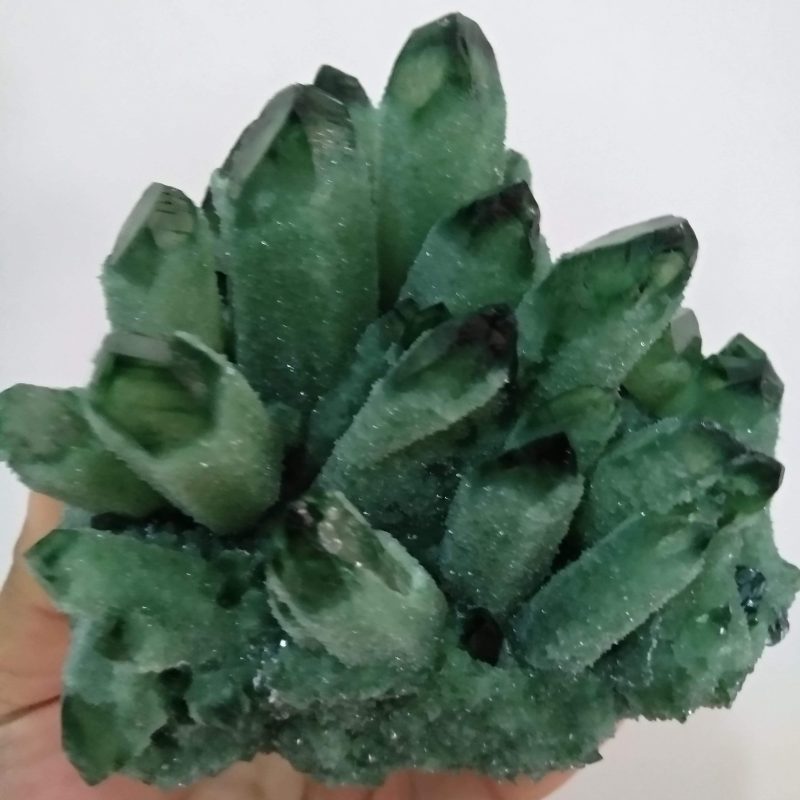 680g Green Phantom Quartz Crystal - Image 4