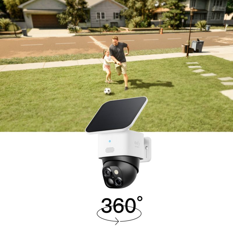 eufy Security – SoloCam S340 Outdoor Wireless 3k Security Camera with Dual Lens – White - Image 10
