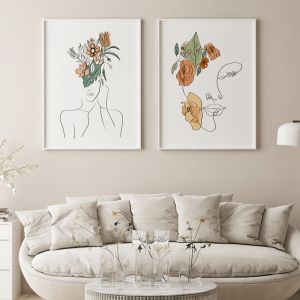 Abstract Flora Women