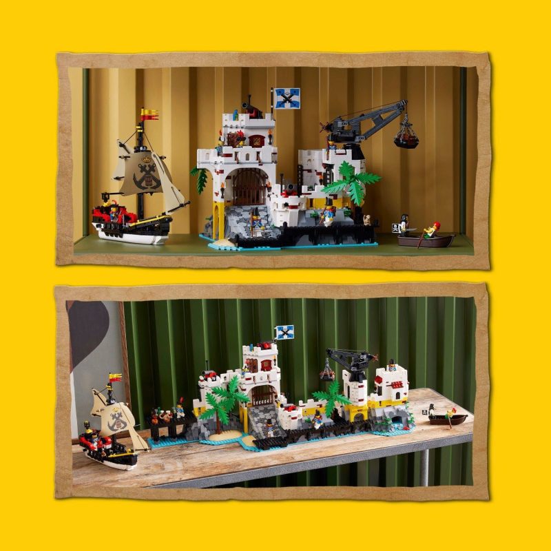 LEGO – Icons Eldorado Fortress with Pirate Ship Building Kit 10320 - Image 6