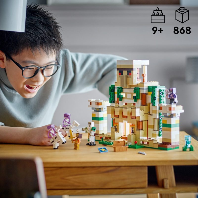 LEGO – Minecraft The Iron Golem Fortress 21250 - Image 6