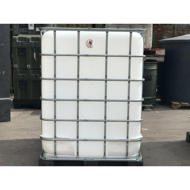 330 Gallon Food Grade IBC | Drinking Water, Rainwater Harvesting Container - Image 4