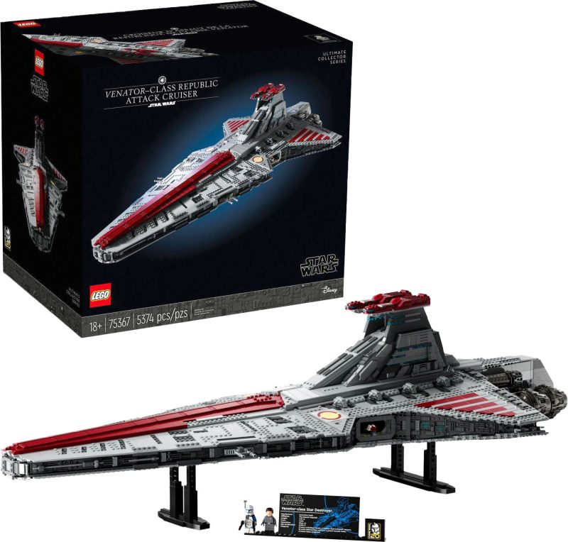LEGO – Star Wars Venator-Class Republic Attack Cruiser Building Set 75367