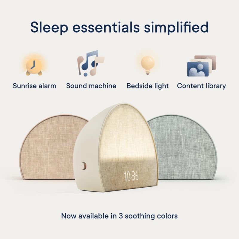 Hatch Restore 2 | Sunrise Alarm Clock | Sound Machine | Bedside Dream Machine | Smart Light | White Noise | Custom Sleep Routines | Dimmable Clock | Deep Sleep | Gentle Alarm | Wake Up Rested | – Putty - Image 3