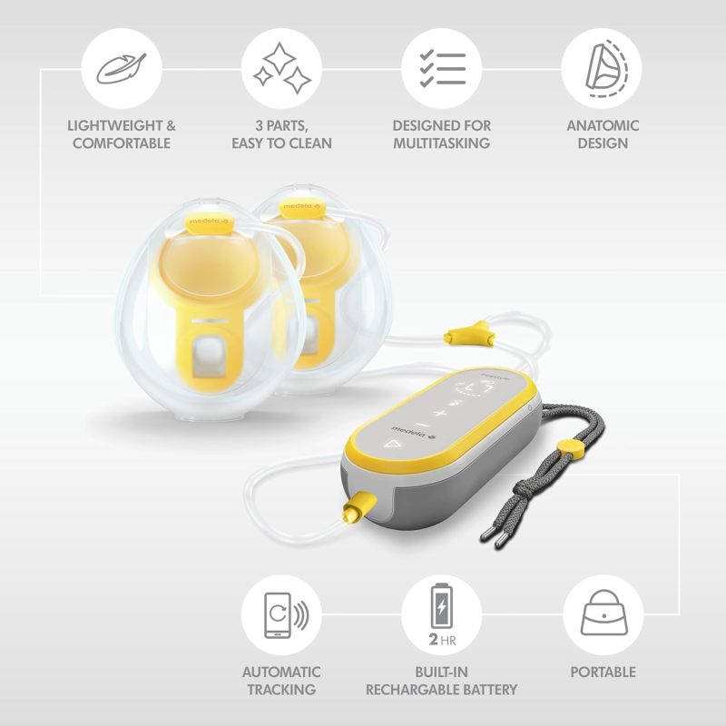 Hands-Free Breast Pump | Wearable, Portable and Discreet Double Electric Breast Pump with App Connectivity - Image 13
