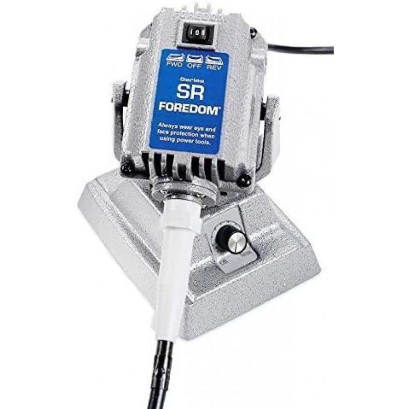 Foredom SR Flex Shaft Bench Motor with Built-in Dial Control M.SRM & H.30 HDP - Image 2