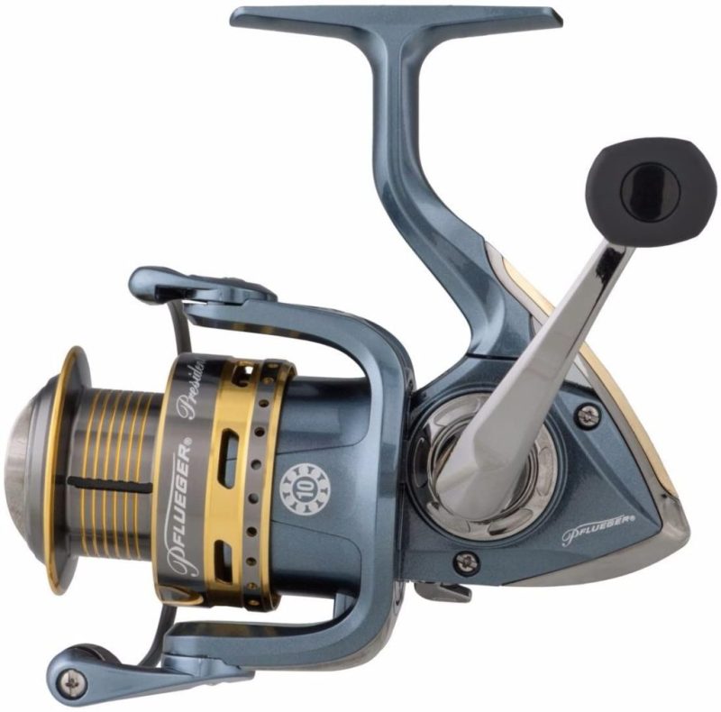Pflueger President PRESSP20X Spinning Fishing Reel, Size 20, 7 Bearings, Graphite Body, Sealed Drag - Image 3