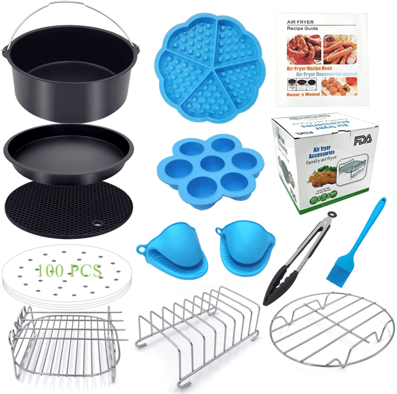 7 Inch OR 8 Inch Air Fryer Accessories Set – 12 Pcs - Image 7