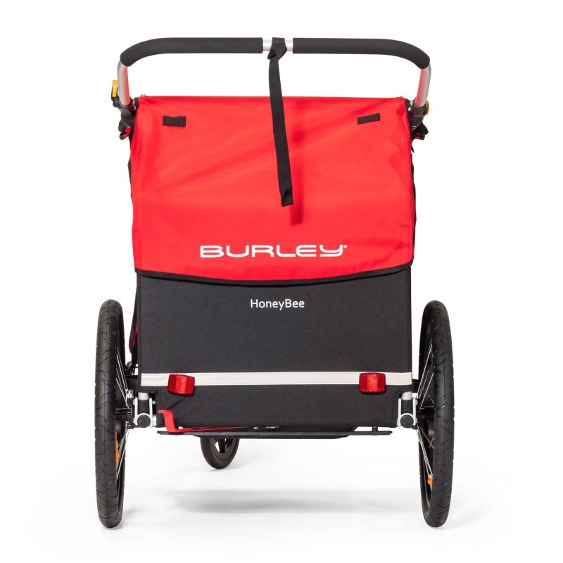 Burley Honey Bee Bike Trailer Red - MadeInUSA - Image 9