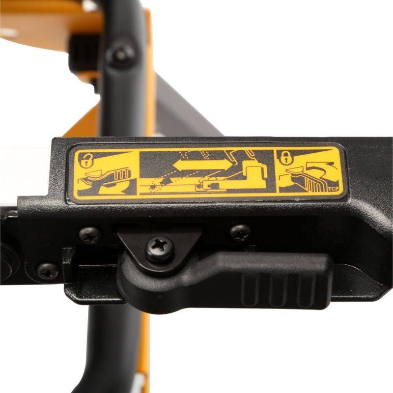 DW 15 Amp Corded 10 in. Job Site Table Saw with Rolling Stand DWE7491RS - Image 12