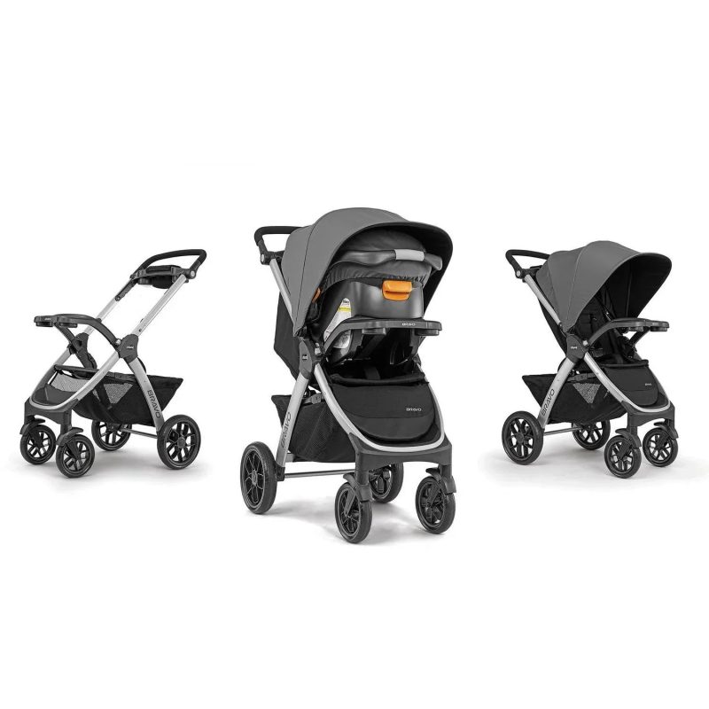 Chicco Bravo Trio Travel System, Quick-Fold, 3-in-1 - 图片 3