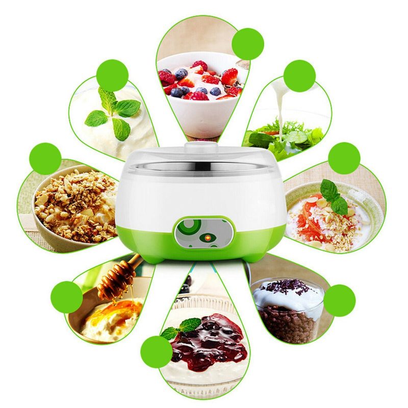 1L Yogurt Maker Machine Auto Constant Temperature w/Stainless Steel Inner Pot - Image 12