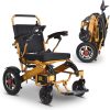 2020 New Folding Ultra Lightweight Electric Power Wheelchair, Silla de Ruedas Electrica, FDA Approved and Air Travel Allowed, Heavy Duty, Mobility Motorized, Portable Power (17.5′′ Seat Width) - Image 5