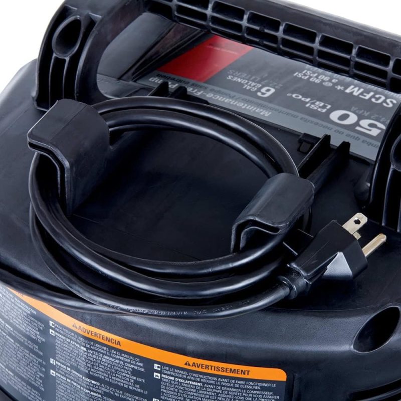 Air Compressor, 6-Gallon, Pancake, Oil-Free (C2002-ECOM) �C Enhanced Packaging - Image 10