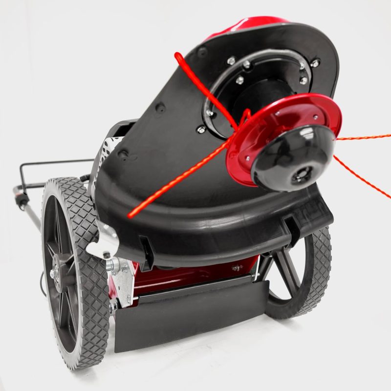 Walk Behind String Mower With 160cc Viper 4-Cycle Engine, 22 ?Cutting Diameter, 14 ?Never-Go-Flat Wheels, Easy Assembly, Adjustable Handlebar, Model # 40314 - Image 11