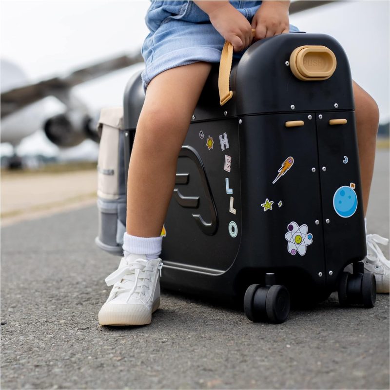 JetKids by Stokke Travel Bundle - Includes Kid Ride-On Suitcase & In-Flight Bed + Crew BackPack - Best for Ages 3-7 - 图片 10
