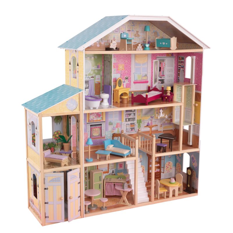 KidKraft Majestic Mansion Wooden Dollhouse with 34 Accessories - Image 4