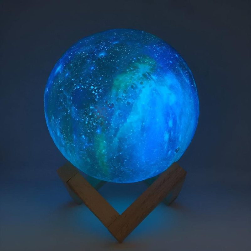 3D Colorful Moon Lamp - Image 6