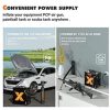 SMACO PCP Air Compressor 4500Psi/30Mpa High Pressure Air Compressor Paintball Scuba Tank Compressor HPA Pump Fill Station Auto-Stop,Oil-Free Powered by 12V DC or 110V AC with Water/Oil Separator - Image 3